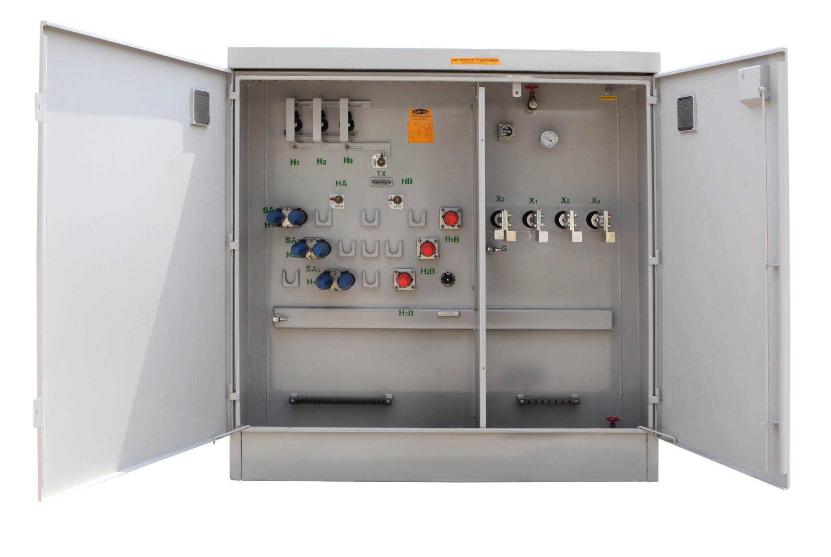 Pad-mounted transformer